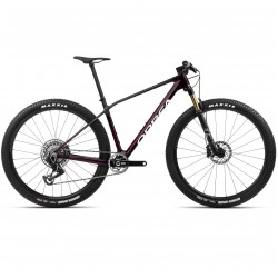 Orbea Alma M LTD - bicicleta MTB hardtail XC 29" - rosu Red Wine Carbon View (Gloss) - Carbon Raw (Matt) - model 2024