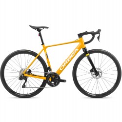 Orbea - bicicleta electrica sosea cursiera - Gain D30i - galben Mango (Gloss) - Black (Matt)