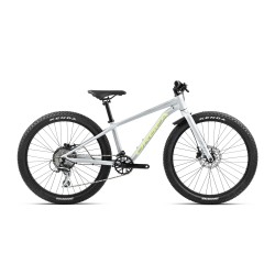 Orbea MX 24 Team Disc - bicicleta copii 24" - argintiu