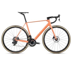 Orbea Orca M21eLTD PWR - bicicleta sosea carbon - portocaliu Orange Cloud (Matt) - Stone Blue (Matt-Gloss)