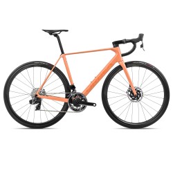 Orbea Orca M11eLTD PWR - bicicleta sosea carbon - portocaliu Orange Cloud (Matt) - Stone Blue (Matt-Gloss)