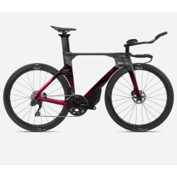 Orbea Ordu M30i LDT - TT-Triathlon bike - Carbon Raw (Matt) - Wine Red Shades (Gloss)