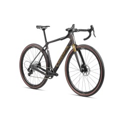 Orbea Terra M20iTEAM - bicicleta gravel - rosu inchis Cosmic Carbon View-Metallic Olive Green (Gloss)