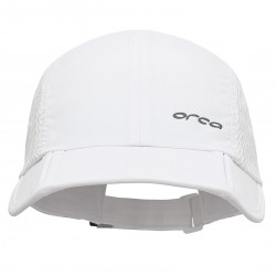 Orca - hot weather running Foldable Cap - white