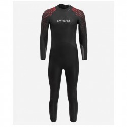 Orca - neoprene wetsuit triathlon for men Apex Float wetsuit - black red buoyancy