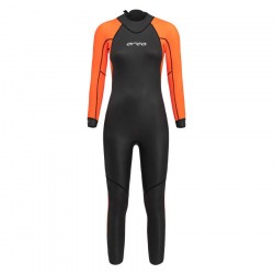 Orca - neoprene wetsuit for women high visibility W Vitalis OpenWater HI VIS wetsuit - black orange