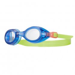 TYR - Kids swimming Aqua blaze Goggles - blue fluo yellow