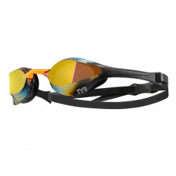 TYR - competition glasses Tracer X Rzr mirrored - gold orange