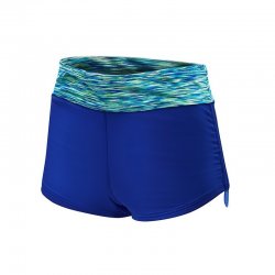 TYR Swimming Slip for Women Sonoma Mini Boyshort - Royal blue