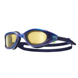 TYR - swimming googles Special Ops 3.0 Polarized - navy blue gloss yellow amber