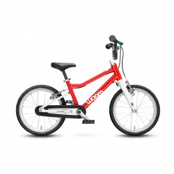 Woom - bicicleta copii 16" Woom 3, varsta recomandata 4-6 ani (105-120cm) - 5,4kg - rosu intens alb