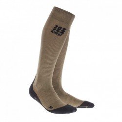 CEP Compression Running Metalized Socks W gold