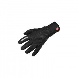 Castelli warm cycling gloves with long fingers Estremo - black