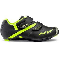Northwave Torpedo 2 Junior - Kids Road shoes - black-yellow-fluo
