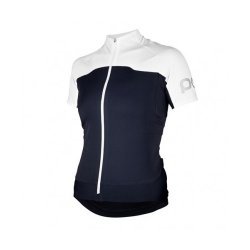 POC - cycling shirt for women Avip WO Jersey - Nickel blue hydrogen white