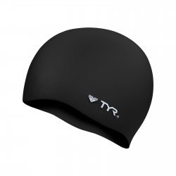 TYR Silicon swimming cap black