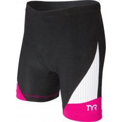 TYR Tri Short Femei Carbon 6" negru-roz