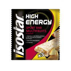 Isostar Mini Trio High Energy Bar Multifruits 3x20g