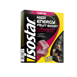 Isostar High Energy Fruit Boost Strawberry 10x10g 